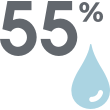 #002 Moist Clear（モイストクリア）の含水率55％のイメージ